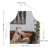 yanfind Custom aprons Adorable Apartment Home Bonding Calendar Carefree Cheerful Chill Couch Cozy Dog Enjoy white white-style1 70×80cm