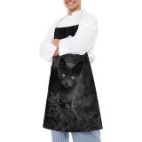 yanfind Custom aprons Adorable Attention Attentive Blurred Bw Calm Cat Countryside Creature Curious Cute Daylight white white-style1 70×80cm