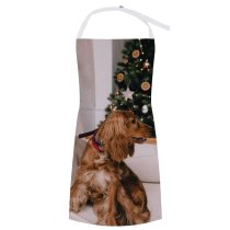 yanfind Custom aprons Adorable Apartment Atmosphere Christmas Cocker Spaniel Comfort Couch Cozy Creature Cute white white-style1 70×80cm