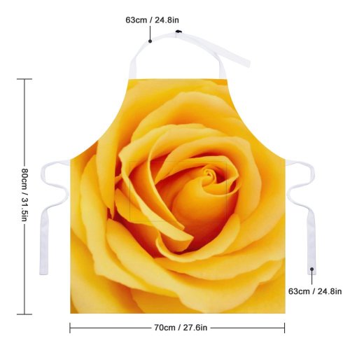 yanfind Custom aprons Flower Rose Petals Romance Love Garden Flowers Bspo07 white white-style1 70×80cm