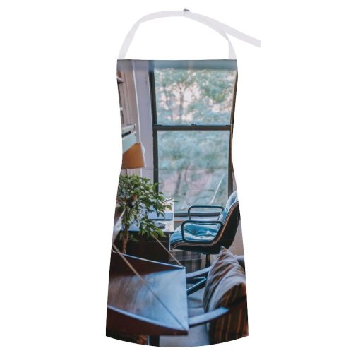 yanfind Custom aprons Accommodation Apartment Architecture Cabinet Calm Chair Clean Comfort Contemporary Cozy Cushion Daylight white white-style1 70×80cm