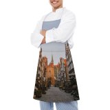 yanfind Custom aprons Accommodation Aged Apartment Architecture Area Attract Authentic Building Center City Cobblestone Community white white-style1 70×80cm