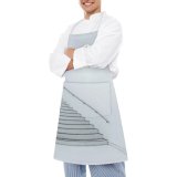 yanfind Custom aprons Abstract Architecture Building Ceiling Classic Construction Contemporary Corridor Creative Curve Design Empty white white-style1 70×80cm