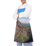 yanfind Custom aprons Path Rock High Stones Outdoor Meadow Nobody Natural Travel European Rocky white white-style1 70×80cm