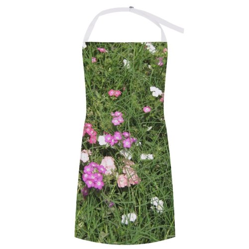 yanfind Custom aprons Flowers Garden Floral Flowerbed Love Petal Spring Seasonal Morning Glory white white-style1 70×80cm