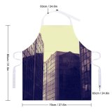 yanfind Custom aprons Architectural Design Architecture Buildings Clouds Exterior Futuristic Glass Items Panels white white-style1 70×80cm