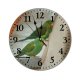 yanfind Fashion PVC Wall Clock Beak Bird Blurred Building Calm Colorful Construction Daylight Daytime Detail Mute Suitable Kitchen Bedroom Decorate Living Room