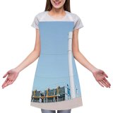 yanfind Custom aprons Architecture Buildings Exterior Factory Metal Plant Sky Structure Tall white white-style1 70×80cm