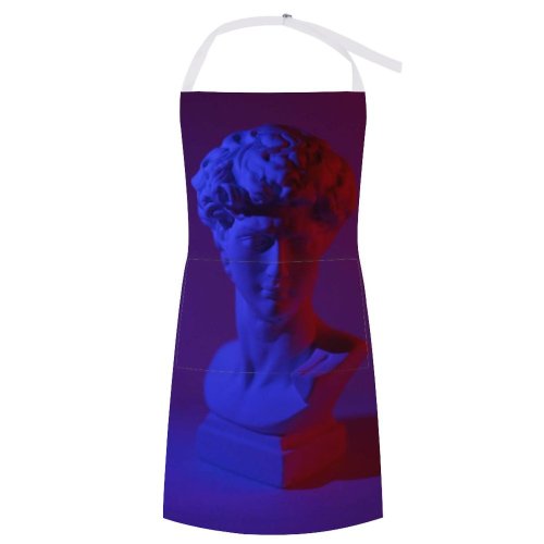yanfind Custom aprons Abstract Ancient Art Artwork Bronze Bust Carve Carving Classic Craft Creative white white-style1 70×80cm