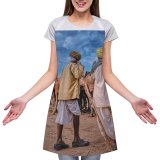 yanfind Custom aprons Aged Anonymous Arid Authentic Calm Camel Cloudy Countryside Creature Desert Desolate Drought white white-style1 70×80cm