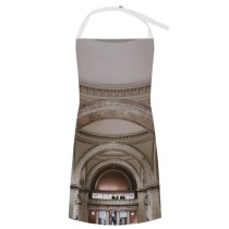 yanfind Custom aprons Aged Amazing Arched Architecture Art Building Carve Ceiling Classic Column Construction Corridor white white-style1 70×80cm