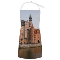 yanfind Custom aprons Accommodation Apartment Architecture Attract Authentic Building Canal Channel City Coast Community Complex white white-style1 70×80cm