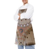 yanfind Custom aprons Art Architecture Travel Ceiling Design Decoration Religion Dome Gold Ancient white white-style1 70×80cm