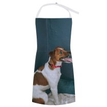 yanfind Custom aprons Adorable Attentive Bed Blanket Charming Chordate Creased Crumpled Cute Daytime Dog white white-style1 70×80cm