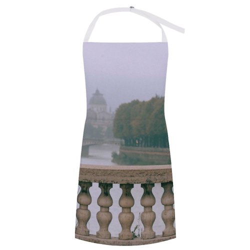 yanfind Custom aprons Aged Ancient Barrier Building Calm Channel City Construction Space Daytime Destination white white-style1 70×80cm