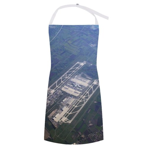 yanfind Custom aprons Munich Airport Alpine Alps Architecture Beautiful Beauty Clear Cloud Clouds Cloudscape white white-style1 70×80cm