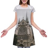 yanfind Custom aprons Aged Ancient Arch Architecture Art Building Carve Cathedral Catholic Church City Cloudy white white-style1 70×80cm