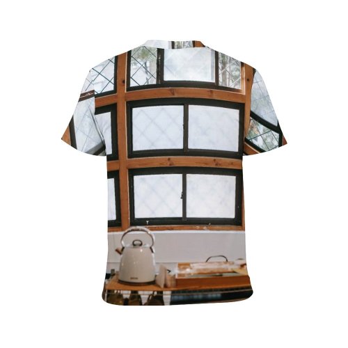 yanfind Adult Full Print T-shirts (men And Women) Appliance Assorted Bottle Container Space Creative Daylight Design Dispenser Electric Fence