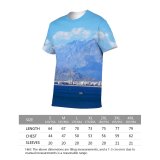 yanfind Adult Full Print Tshirts (men And Women) Antalya Mountains Taurus Mediterranean Landscape Sea