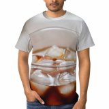 yanfind Adult Full Print T-shirts (men And Women) Wood Cup Bar Cocktail Glass Tea Hot Still Cola Vodka