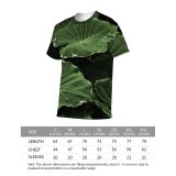 yanfind Adult Full Print T-shirts (men And Women) Header Leaf Leaves Plant