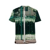 yanfind Adult Full Print T-shirts (men And Women) Street Courtyard Exercise Web Court Recreation Attempt Dunk Basketball Hoop Backboard Gameplan