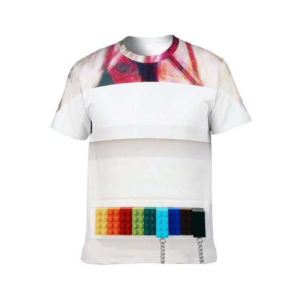 yanfind Adult Full Print T-shirts (men And Women) Fashion Rope Shopping Design Fun Christmas Retro Hanging Family Empty Motley Merchandise