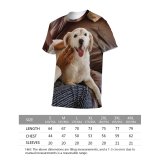 yanfind Adult Full Print T-shirts (men And Women) Bonding Calm Care Carefree Casual Chill Comfort Couch Cozy Cuddle