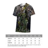 yanfind Adult Full Print T-shirts (men And Women) Cute Grass Fur Cat Wild Leopard Safari Danger Cheetah Cub