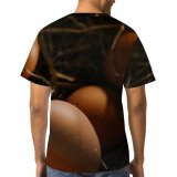 yanfind Adult Full Print T-shirts (men And Women) Barn Bird Chicken Coop Eggs Farm Farming Fowl Hencoop Henhouse Hennery Homestead