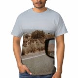 yanfind Adult Full Print T-shirts (men And Women) Arid Asphalt Automobile Barren Bush Canyon Car Cloudless Countryside Desert Desolate Drive