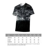 yanfind Adult Full Print T-shirts (men And Women) Architecture Building Tunnel