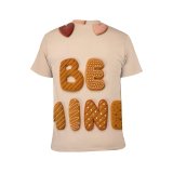 yanfind Adult Full Print T-shirts (men And Women) Arrangement Be Mine Beige Celebrate Colorful Confection Confectionery Cookie Creative Cute Decor