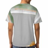 yanfind Adult Full Print T-shirts (men And Women) Appetizing Blurred Carambola Delicious Eat Edible Flavor Fruit Glass