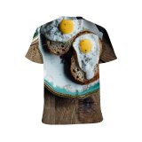 yanfind Adult Full Print T-shirts (men And Women) Appetizing Bread Breakfast Cook Crunch Crust Cuisine Culinary Delectable Delicious Dinner