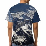 yanfind Adult Full Print Tshirts (men And Women) Alpine Alps Beautiful Beauty Clear High Horizon Landscape Light Outdoor