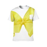 yanfind Adult Full Print T-shirts (men And Women) Accessory Band Bow Bowtie Ceremony Classic Cloth Decoration Dress Elegance Elegant-