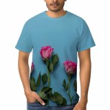 yanfind Adult Full Print T-shirts (men And Women) Aroma Blank Bloom Branch Bud Celebrate Concept Congratulate Space Decorative Delicate