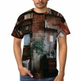 yanfind Adult Full Print T-shirts (men And Women) Apartment Brick Construction Contemporary Cozy Creative Daylight Decor Dense Design Detail Different
