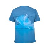 yanfind Adult Full Print T-shirts (men And Women) Beach Floating Frost Frosty Frozen Iceberg Melting Ocean Ripples