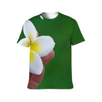 yanfind Adult Full Print T-shirts (men And Women) Garden Leaf Easter Outdoors Flora Growth