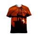 yanfind Adult Full Print T-shirts (men And Women) Backlit Built Cargo Concrete Construction Container Port Export Freight Harbor Harbour Cranes