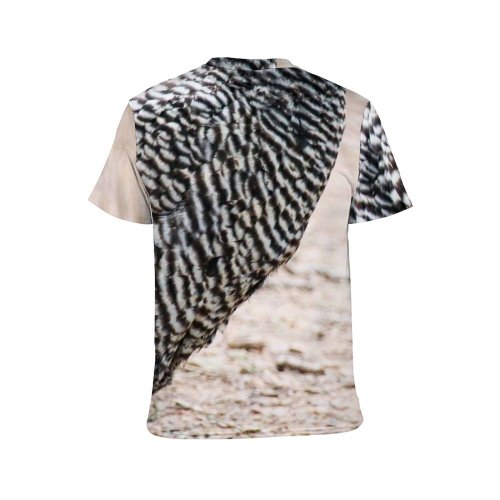 yanfind Adult Full Print T-shirts (men And Women) Bird Farm Grass Beak Hen Outdoors Wild Rural Wildlife Feather Poultry Avian