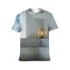 yanfind Adult Full Print T-shirts (men And Women) Apartment Architecture Building Concrete Construction Contemporary Corridor Creative Decor Decorative Design