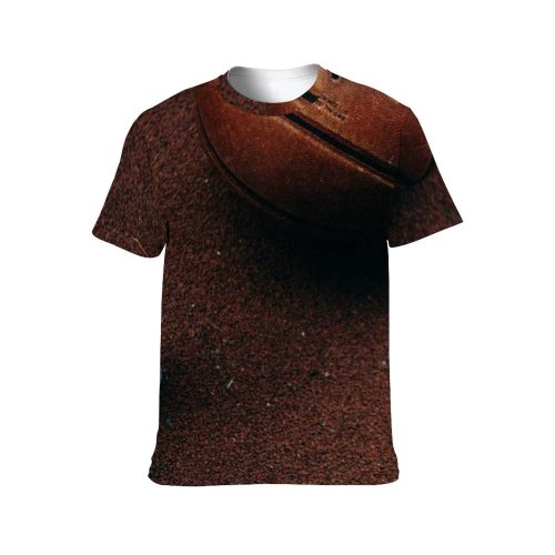 yanfind Adult Full Print T-shirts (men And Women) Beach Sand Street Dark Texture Abstract Ground Urban Leather Still Recreation