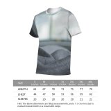 yanfind Adult Full Print T-shirts (men And Women) Bed Covers Bedroom Blanket Linen Morning Room Sleep Texture Window