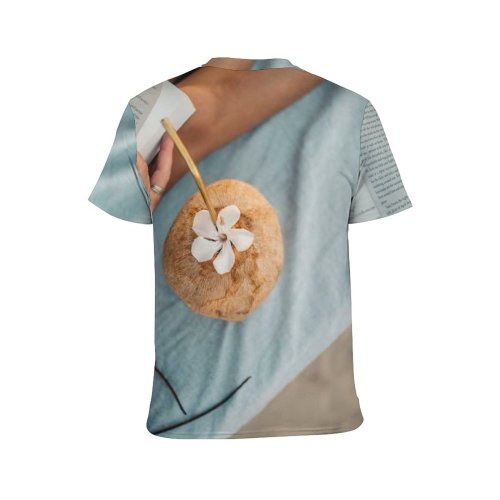 yanfind Adult Full Print T-shirts (men And Women) Love Sand Heart Travel Child Health Homemade Traditional Family