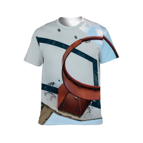 yanfind Adult Full Print T-shirts (men And Women) High Fun Web Leisure Recreation Rusty Dunk Round