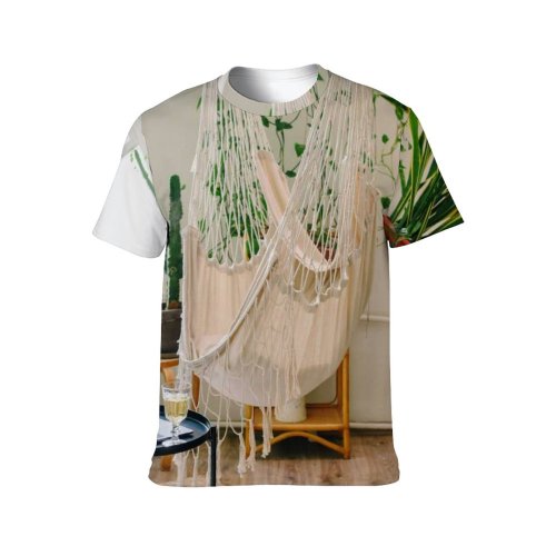 yanfind Adult Full Print T-shirts (men And Women) Assorted Botany Cacti Carpet Climbing Colorful Comfort Comfortable Contemporary Cozy Creative Creeping
