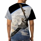 yanfind Adult Full Print T-shirts (men And Women) Astronaut Astronomy Atmosphere Aviation Exploration Flight Galaxy Planet Satellite Science Space